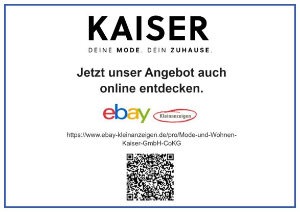 Visual eBay Anzeige ebay
