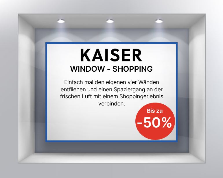 Window-Shopping K-Stories Mantel